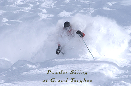 Grand Targhee powder skiing